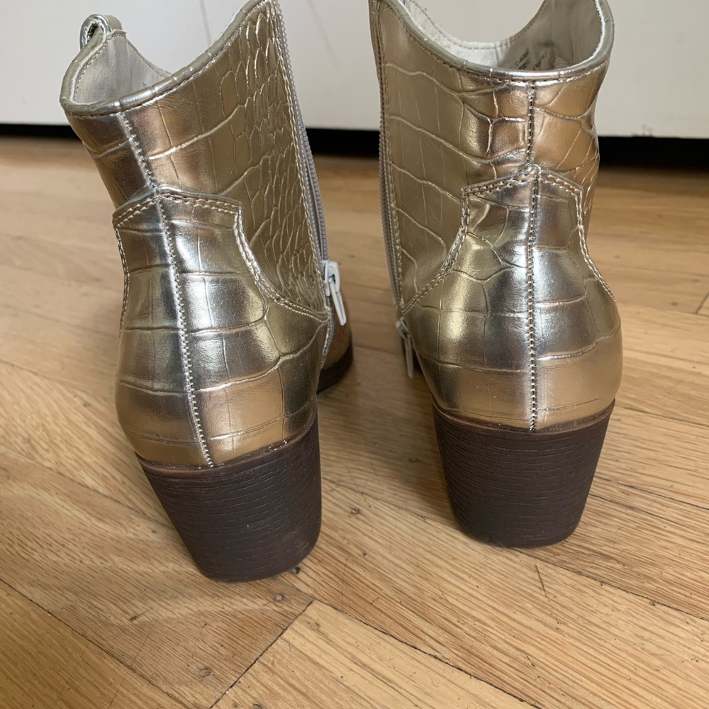Gold Booties - Picture 3 of 6